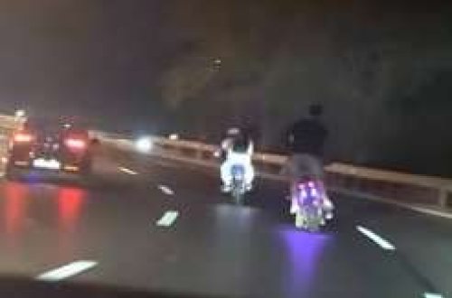 Bakıda avtoxuliqanlıq edən moped sürücüsü həbs edilib