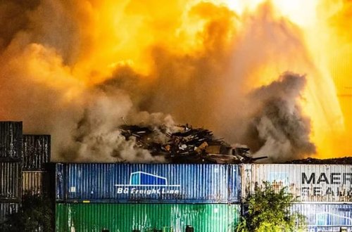 Rotterdam limanında partlayış: 1 ölü, çoxsaylı yaralı