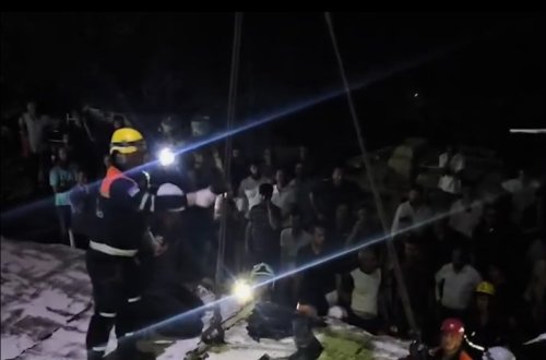 Suraxanıda mağaza uçub, bir nəfər xəsarət alıb - VİDEO