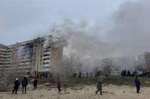 Rusiya Zaporojyeyə zərbələr endirib, ölənlər və yaralılar var