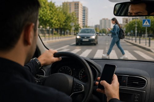 Sükan arxasında telefon işlədənlərə xəbərdarlıq
