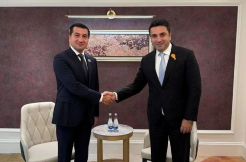 Hikmət Hacıyev Simonyanla görüşdü