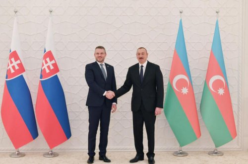 Prezident İlham Əliyev: Azərbaycan ilə Slovakiya arasında qarşılıqlı hörmətə əsaslanan münasibətlər məmnunluq doğurur