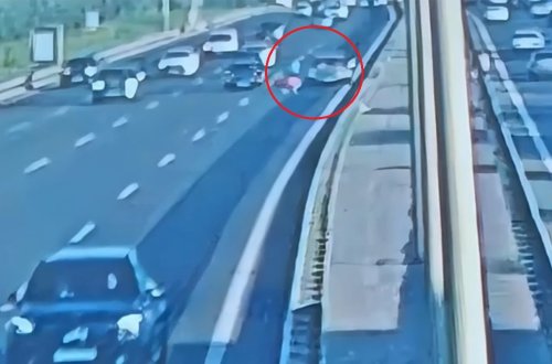 DYP Bakıda qadının öldüyü qəzanın videosunu yaydı - Anbaan görüntülər