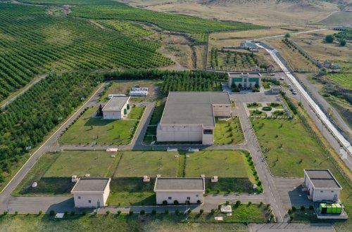 Şəmkirçay Sutəmizləyici Qurğular Kompleksinin fəaliyyət mənzərəsi - Foto+Video