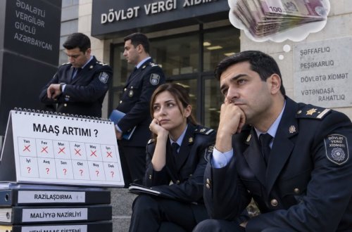 Dövlət Vergi Xidmətində maaş artımı niyə gecikir? - GÖZLƏRİ YOLDADIR