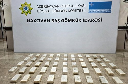 Naxçıvanda 45 kiloqramdan çox metamfetamin ələ keçirildi