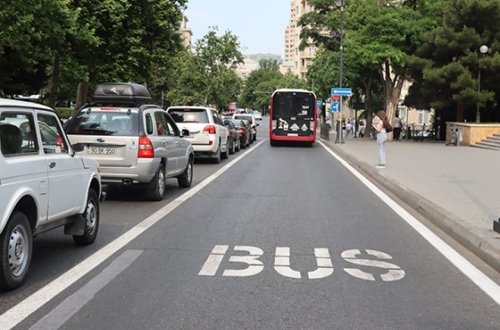 Velosipedçilərə xəbərdarlıq: Avtobus zolağına girsəniz...