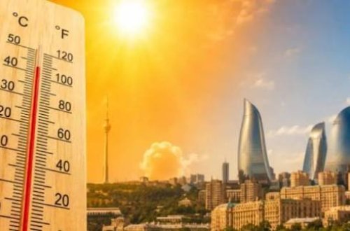 Sabah Bakıda 31, rayonlarda 33 dərəcə isti olacaq