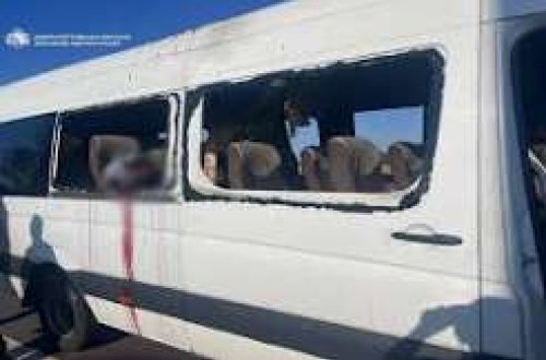 Rusiya Ukraynada avtobusa dron zərbəsi endirib, 5 nəfər ölüb - FOTO