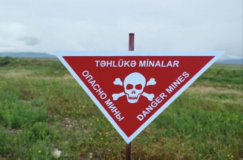 1840,3 ha ərazi minalardan təmizlənib