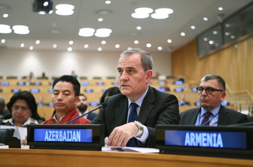 Ceyhun Bayramov TRIPP təşəbbüsünün regional tranzit şəbəkələrini genişləndirəcəyini bildirib
