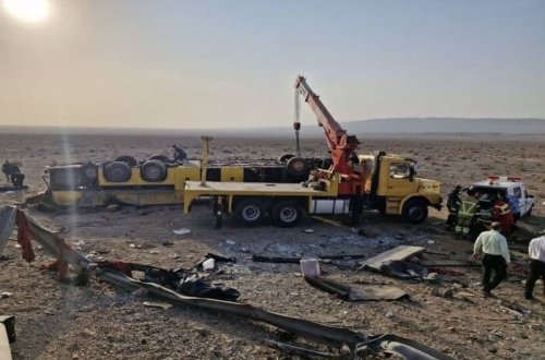 Tehranda avtobus aşıb: 11 nəfər ölüb, 24 nəfər xəsarət alıb
