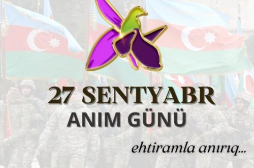 Azərbaycanda Anım Günüdür