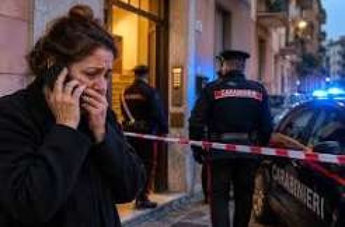 İtaliyada qadın özü polisə oğlunun adam öldürdüyünü bildirib