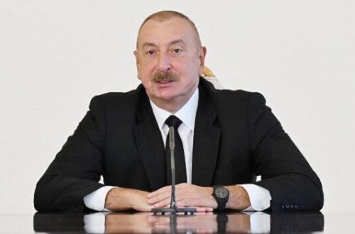 İlham Əliyev AQEM Media Forumunun iştirakçılarına ünvanlayıb
