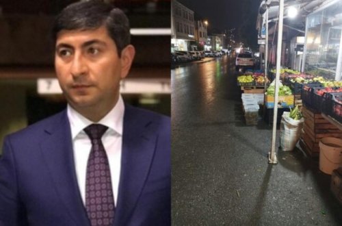 Yasamalda səkilər “işğal altında” – Foto