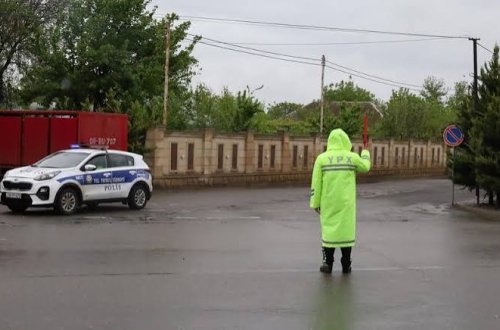 BDYPİ yağışlı hava şəraiti ilə əlaqədar sürücülərə müraciət edib