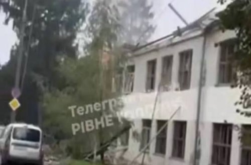 Ukraynanın Rivne şəhərinə hücumda yaralıların sayı 14-ə çatıb