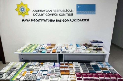 İstanbuldan Azərbaycana dərman vasitələrinin qanunsuz yolla gətirilməsinin qarşısı alınıb