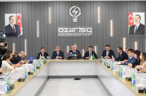 “Azərişıq” ASC-nin nümayəndələri Ağdamda mətbuat konfransı keçirib
