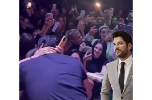 Burak Özçivit rus qızların əhatəsində - (Video)