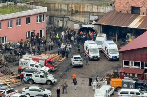 Türkiyədə mədəndə partlayış: 2 ölü, 5 yaralı var - (Video)