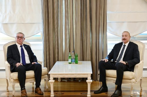 Prezident İlham Əliyev Aleksandr Zuyevi qəbul edib