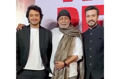 Mithun Çakrabortinin oğlu ilə görüntüsü yayıldı - (Video)
