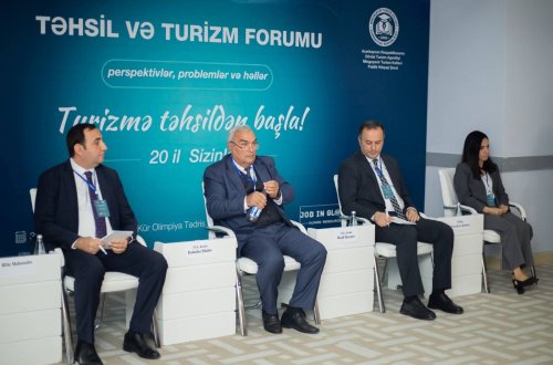 Mingəçevirdə “Təhsil və Turizm Forumu” keçirilib - FOTOLAR